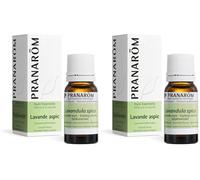 PRANAROM - Lavanda Aspic - Aceite Esencial Quimiotipado - Picaduras de Mosquitos e Insectos - 100% Puro y Natural - HECT - 10 ml (Paquete de 2)