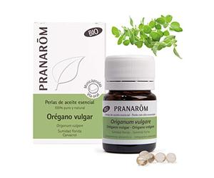 Pranarôm Perlas de Aceite Esencial de Orégano 100% Natural y BIO, Minicápsulas faciles de tragar, Apoyo a la digestión, Formato práctico, Fácil de tragar, Sabor neutro, 60 minicápsulas