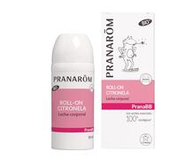PRANARÔM PranaBB Roll-On Antimosquitos BIO - Protección 7 Horas - Repelente Natural con Aceites Esenciales Orgánicos - Uso Familiar - 30 ml