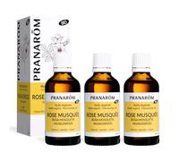 PRANAROM - Rosa Mosqueta Bio - Pack de 3 - Aceite Vegetal - Belleza De La Piel - Antiedad - Para una Piel Radiante Todos los Días - Rico En Omega 3, 6, 9-50ml