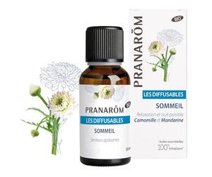 Pranarôm Sommeil - Mezcla de aceites esenciales, para difusor, aroma calmante, de manzanilla y mandarina, orgánica (30 ml)