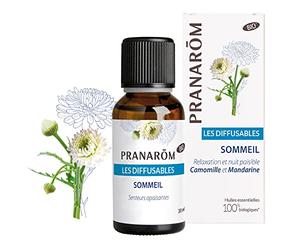 Pranarôm Sommeil - Mezcla de aceites esenciales, para difusor, aroma calmante, de manzanilla y mandarina, orgánica (30 ml)