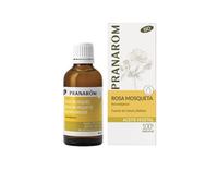 PRANAROM - Rosa Mosqueta Bio - Aceite Vegetal - Belleza De La Piel - Antiedad - Para una Piel Radiante Todos los Días - Rico En Omega 3, 6, 9-50ml