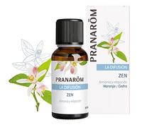 PRANAROM - Zen - Difusión - Aceites Esenciales 100% Puros, Naturales y Bio - Mezcla Que Favorece la Relajación y la Tranquilidad - Cítricos Calmantes y Cedro Mistico - Difusión Atmosférica - 30ml