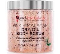 PraNaturals Exfoliante corporal de Sal rosada del Himalaya - 500g