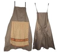 Prank Apron Funny Chef Apron, Humorous Washable Novelty Kitchen Disfraz Openable Hidden Towel, Gag Gift Aprons for Bbq Cooking Baking Pottery Workshop Art Studio Catering Events, 73x67x1cm Poliéster