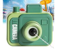 Prank Camera Water Gun, Camera Water Gun, Funny Prank Camera Toy, Novelty Gag Gift, Party Joke Toy, Reverse & Forward Splash Battle, for Adult Outdoor Water Fighting Games (Green)