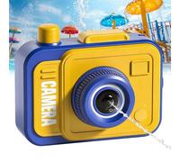 Prank Camera Water Gun, Camera Water Gun, Funny Prank Camera Toy, Novelty Gag Gift, Party Joke Toy, Reverse & Forward Splash Battle, for Adult Outdoor Water Fighting Games (Blue)