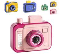 Prank Camera Water Gun, Prank Two-Way Camera Water Guns, Squirt Gun Shoots Backwards, Mini Squirt Guns & Waters Pistol for Adults, Swimming Pool Beach Sand Activities Ideas Gift Toys(Pink)