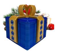 Prank Case 3D Printed Box, Surprise Card Holder for Holiday Parties, Halloween, Christmas, Graduations, Gag Gift for Family and Friends