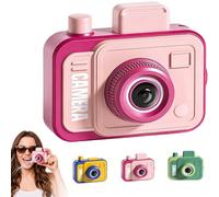 Prank - Pistola de agua de dos vías para disparar hacia atrás y hacia adelante, divertido regalo para bromas de oficina, batallas familiares al aire libre (rosa)