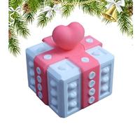 Prank Puzzle Box - Humorous Printed Screw Case - Joke Card Container | Entertainment Trick Gift Holder for Valentine’s Day Holiday Parties, Creative Novelty for Adults Teens Friends, Fun