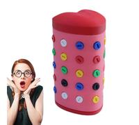 Prank Screw Puzzle Box - 9.7x5.3x5cm Hidden Compartment Trick Box, Funny Brain Teaser Toy, Mechanical Puzzle Case, Secret Storage Ox, Creative Gag Gift | Puzle Bx For Birthday Holiday Party Use