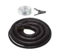 Prank Snake - 5.91x3.94x2.36 Pulgadas De Rama De Serpiente Con Clip De Cadena | Pranche De Serpiente De Golf | Clip En Un Relleno De Serpiente, Bricolaje Golf Snake Broma Con Cadena Y Clip, Serpiente