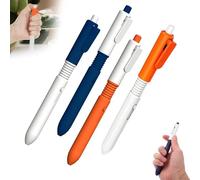 Prank Squirt Pen,2-in-1 Water Spray Prank Toy Pen,Water Gun Pen,Water Spray Pen,Spoof Trick Toy School Supplies, Student Pens Press To Spray Water, Party Favors for Outdoor-4pcs