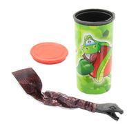 Prank Toy, Potato Chip Can Snake, Spring Gag Trick, 6cm/2.36 Inches Automatic Pop out Joke, for Halloween Party Home Office Friends Fun Abs Perfect for Practical Jokes or Seasonal Decorations