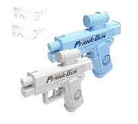 Prank Two-Way Water Gun,2025 New Reverse Water Gun Prank - Can Spray from Front and Back,Suitable for School, Office, Outdoor Play (2pcs C)
