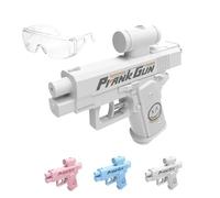 Prank Two-Way Water Gun,2025 New Reverse Water Gun Prank - Can Spray from Front and Back,Suitable for School, Office, Outdoor Play (White)