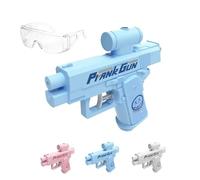 Prank Two-Way Water Gun,2025 New Reverse Water Gun Prank - Can Spray from Front and Back,Suitable for School, Office, Outdoor Play (Blue)