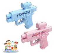 Prank Two-Way Water Gun, Front and Back Water Spray, Reverse Water Surprise Water Gun, Add Funny Atmosphere, Novelty Toys for Parties and School Pranks (2Pcs-BP)