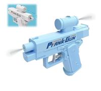 Prank Two-Way Water Gun, Prank Squirt Gun Can Spray from Front and Back, for Parties & Summer Fun (Blue)