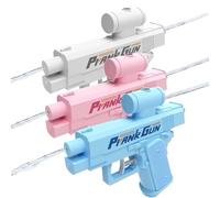 Prank Two-Way Water Gun, Prank Water Gun, Can Spray from Front and Back, Pranks Squirt Gun-Hilarious Gag Gift for Pool, Beach, Party Pranks (3pcs Mix)