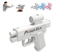 Prank Two-Way Water Gun, Prank Water Gun, Compulsive Two-Way Water Guns, Reverse Prank Surprise Water Guns, Waters Guns Pranks Can Spray from Front and Back (2, White)