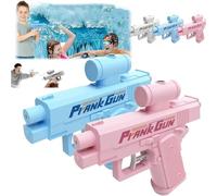 Prank Two-Way Water Gun, Prank Water Gun, Compulsive Two-Way Water Guns, Reverse Prank Surprise Water Guns, Waters Guns Pranks Can Spray from Front and Back (2, 2B)