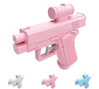 Prank Two-Way Water Gun, Prank Water Gun, Reverse Water Guns, Can Spray from Front and Back, Creative Pranks Battle Toy Waters Guns Fight (Pink,1 pcs)