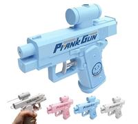 Prank Two-Way Water Gun, Prank Water Gun with Backsplash Effect, Water Splashing Back and Forth, Creative Summer Outdoor/Park Play Battle Toy WaterGun (Blau)