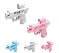 Prank Two-Way Water Gun, Upgraded Prank Water Gun Prank Water Sprayer Double-Sided Reverse, Creative Pranks Battle Toy Waters Guns Fight (White+Pink,1pcs)