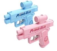 Prank Two-Way Water Gun, Water Gun Prank Can Spray from Front and Back,Double-Sided Reverse, 2025 New Compulsive Two-Way Waters Gun for Prank Lovers (Mix-A)