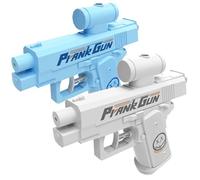 Prank Two-Way Water Gun, Water Gun Prank Can Spray from Front and Back,Double-Sided Reverse, 2025 New Compulsive Two-Way Waters Gun for Prank Lovers (Mix-C)