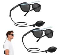 Prank Water Glasses,Hidden Water Shooting Sunglasses for Adults,Funny Squirt Glasses with 90ml Refillable Water Reservoir, for Beach, Pool, BBQ, Birthday Pranks, Gag Gift
