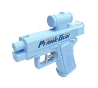Prank Water Gun, 2025 New Prank Two-Way Water Gun, Can Spray from Front and Back (Blue)