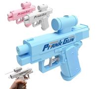 Prank Water Gun, Mini Water Guns Prank, Double-Sided Prank Squirt Gun Toys For Boys Girls Beaches, Swimming Pools (Blue)