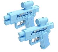 Prank Water Gun, Prank Two-Way Water Gun, Can Spray from Front and Back, for Pranks Lovers (Blue,2 Pcs)