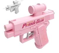 Prank Water Gun, Prank Two-Way Water Gun, Can Spray from Front and Back, for Pranks Lovers (Pink,1 Pcs)