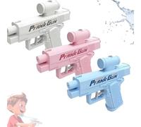 Prank Water Gun,Prank Two Way Water Gun from Front and Back, Fun Office & School Toy (Blue)