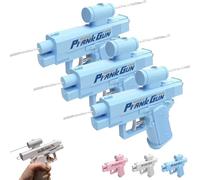 Prank Water Gun, , Prank Two-Way Water Gun, Squirt Can Spray from Front and Back, Quirky & Fun for School Office Trick (Blue*3)