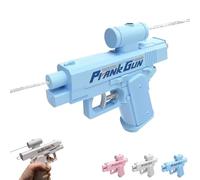 Prank Water Gun, , Prank Two-Way Water Gun, Squirt Can Spray from Front and Back, Quirky & Fun for School Office Trick (Blue)