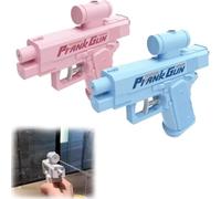Prank Water Gun, Prank Water Gun Shoots Backwards, Reverse Spray Toy That Splashes Back on The Holder, Joke Toy for Summer Parties (2pcsa)