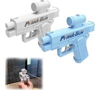 Prank Water Gun, Prank Water Gun Shoots Backwards, Reverse Spray Toy That Splashes Back on The Holder, Joke Toy for Summer Parties (2pcsc)