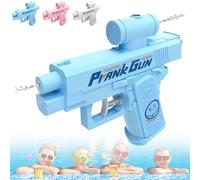 Prank Water Gun - Reverse Spray Design, Compulsive Two-Way Water Gun, Prank Squirt Gun Can Spray from Front and Back, The First Choice for Pranks for Pool Party (Blue)
