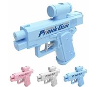 Prank Water Gun - Reverse Spray Design, Prank Squirt Gun Can Spray from Front and Back, Hilarious Novelty Toy for Parties & Summer Fun (Blue)