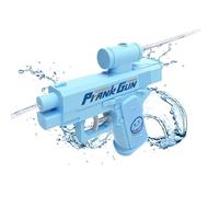 Prank Water Gun, Two Way Water Blaster with Reverse & Forward Spray | Ballistic Spray Toy for Kids & Adults | Funny Summer Gag Gift & Outdoor Game (Blue)