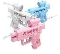 Prank Water Gun, Two Way Water Blaster with Reverse & Forward Spray | Ballistic Spray Toy for Kids & Adults | Funny Summer Gag Gift & Outdoor Game (Mix-3 PCS)