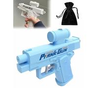 Prank Water Gun, Water Gun Prank, Two-Way Water Guns with Dual Nozzle Spray for Surprise Soaks, High-Pressure Long Range, Large Tank, Lightweight Summer Toy for Kids and Adults (Blue)
