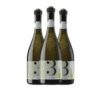 Prapian Presa Nº 3 Spago Frizzante Glera Asolo Prosecco 75 cl Espumoso blanco (Caja de 3 Botellas de 75 cl)