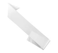 Prasacco Banda de satén blanco 154 x 9,5 cm - Banda decorativa blanca pura para mujer DIY - despedidas de soltero, bodas, cumpleaños, graduaciones